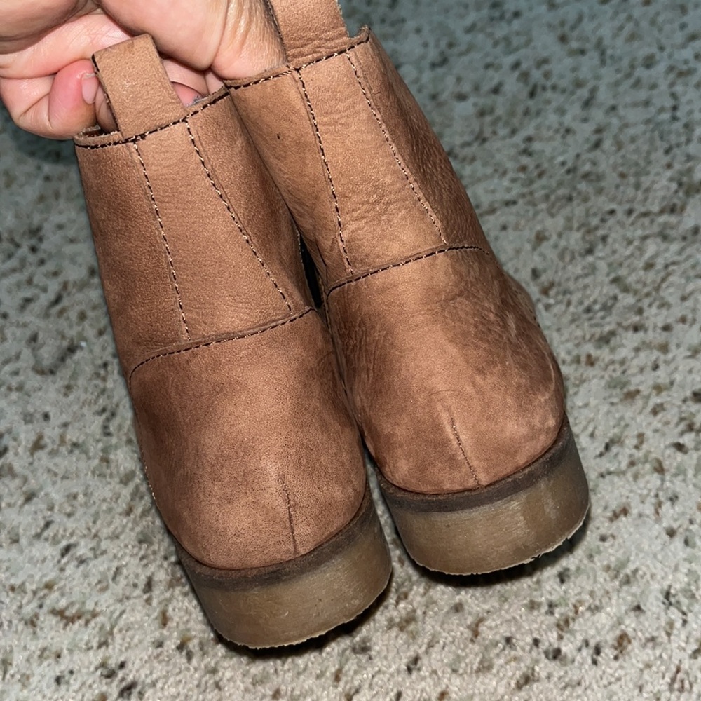 NWOT Lucky Brand Tan Boots - Picture 3 of 7
